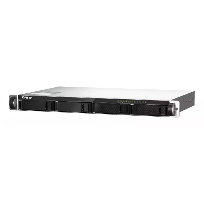 QNAP TS-435XEU NAS Rack (1U) Marvell CN9131 4 GB DDR4 0 TB QNAP QTS Melns, Pelēks