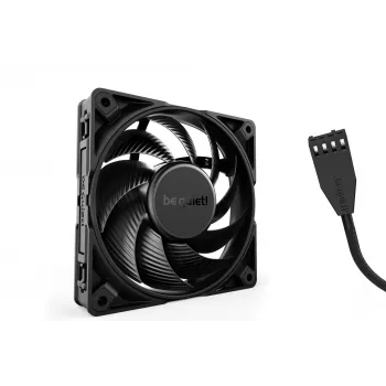 be quiet! SILENT WINGS PRO 4 | 120mm PWM datora korpusa ventilators 12 cm Melns 1 gab.