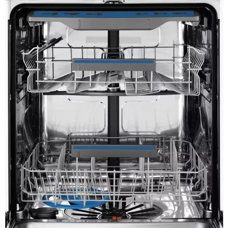 Iebūvējamā trauku mazgājamā mašīna Electrolux EES848200L — 14 trauku komplekti, 46 dB, AirDry, 8 programmas, pilna izmēra 60 cm