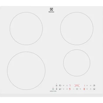 Electrolux LIR60430BW Balts Iebūvējams 60 cm Zonu indukcijas plīts 4 zonas