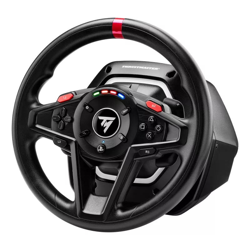 Thrustmaster T128 Melns USB Steering wheel + Pedals Analogue PC, PlayStation 4, PlayStation 5