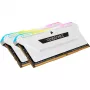 CORSAIR Memory 32GB DDR4 3200MHz C16 (2x16gb) Vengeance RGB Pro White