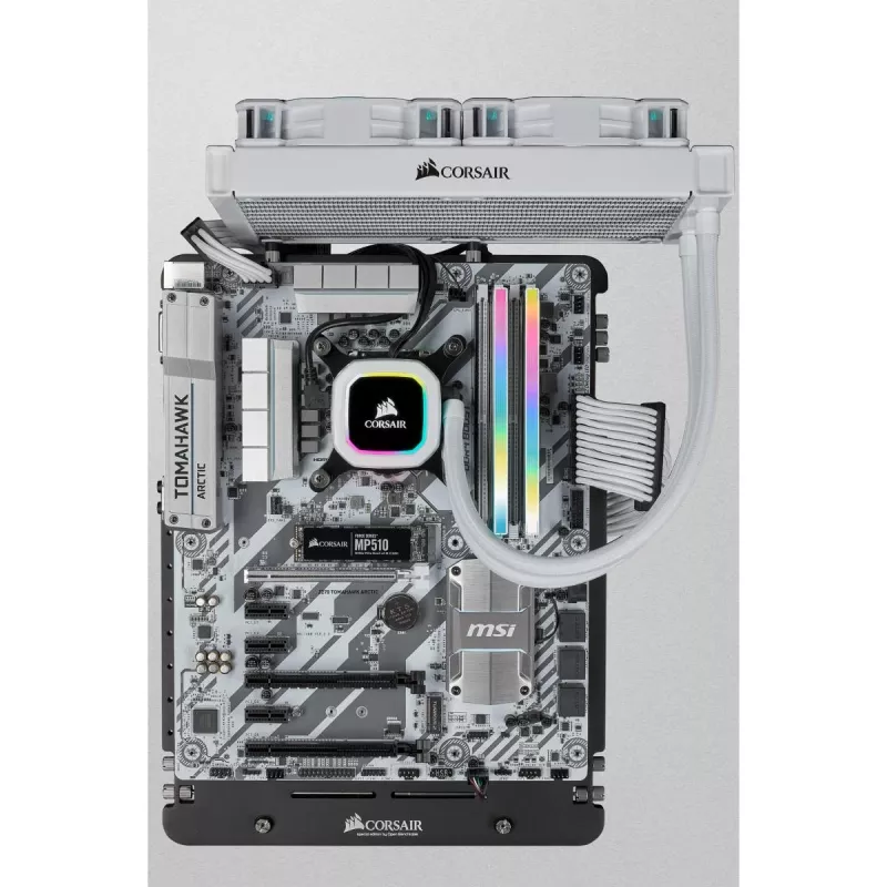 CORSAIR Memory 32GB DDR4 3200MHz C16 (2x16gb) Vengeance RGB Pro White