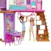 Barbie brīvdienu mājas rotaļu komplekts ar 30+ detaļām, rotaļlieta bērniem no 3 gadu vecuma