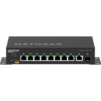 Pārvaldāms slēdzis NETGEAR GSM4210PD-100EUS 8x1G PoE+ 110W 1xSFP