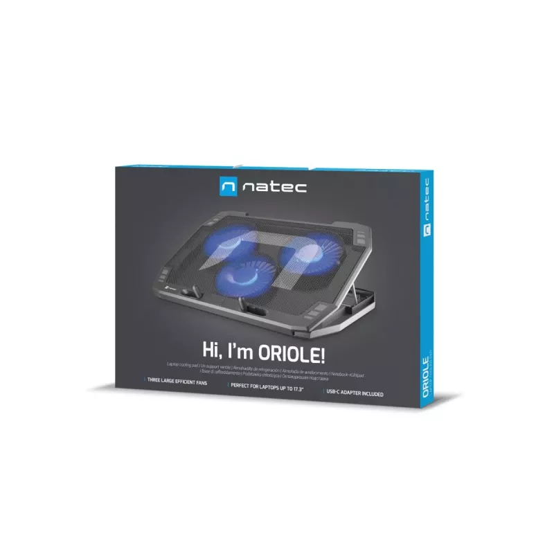 NATEC klēpjdatora dzesētājs Natec Oriole 1
