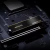 SSD M.2 1 TB ADATA LEGEND 960 PCIe 4.0 NVMe, 7400/6000 MB/s, 3D NAND, SMI SM2264, aparatūras šifrēšana, dzesētājs