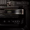 SSD M.2 1 TB ADATA LEGEND 960 PCIe 4.0 NVMe, 7400/6000 MB/s, 3D NAND, SMI SM2264, aparatūras šifrēšana, dzesētājs