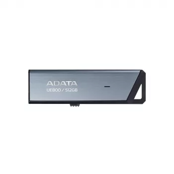 ADATA UE800 USB zibatmiņa 512 GB USB Type-C 3.2 Gen 2 (3.1 Gen 2) sudrabota
