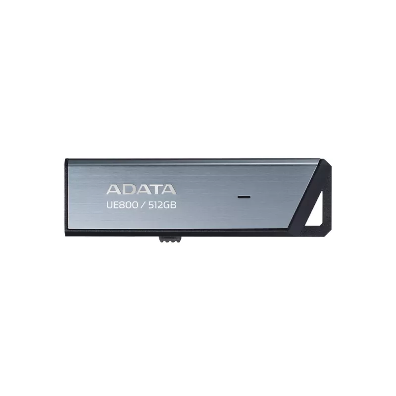ADATA UE800 USB zibatmiņa 512 GB USB Type-C 3.2 Gen 2 (3.1 Gen 2) sudrabota