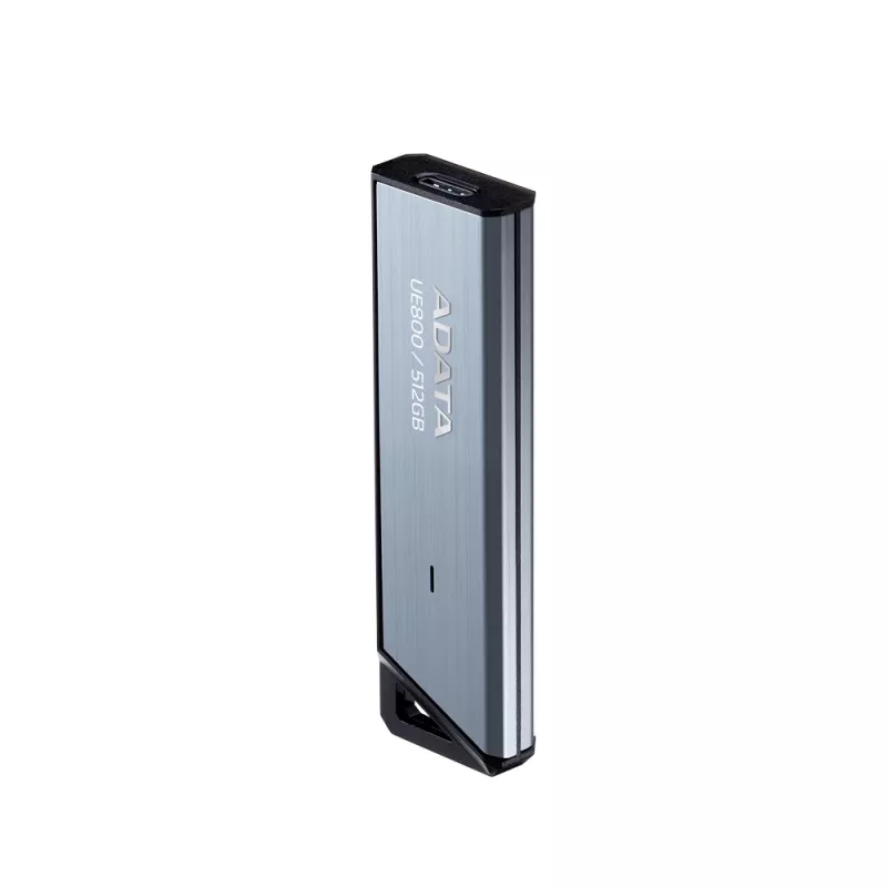 ADATA UE800 USB zibatmiņa 512 GB USB Type-C 3.2 Gen 2 (3.1 Gen 2) sudrabota