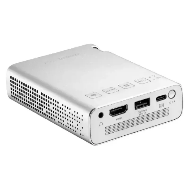 ASUS ZenBeam E1R standarta projekcijas projektors 200 ANSI lūmeni LED WVGA (854x480) Sudrabs