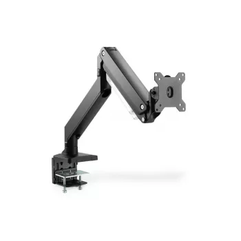 DIGITUS Viena gāzes atsperes monitora galda stiprinājums 35 collām, maks. 15 kg, melns