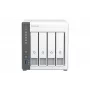 QNAP TS-433 NAS Tornis ARM Cortex-A55 4 GB 0 TB QNAP QTS Balts