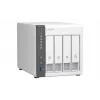 QNAP TS-433 NAS Tornis ARM Cortex-A55 4 GB 0 TB QNAP QTS Balts