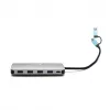 i-tec USB 3.0 USB-C/Thunderbolt 3x Display Metal Nano Dock ar LAN + Power Delivery 100 W