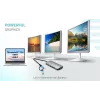 i-tec USB 3.0 USB-C/Thunderbolt 3x Display Metal Nano Dock ar LAN + Power Delivery 100 W