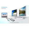 i-tec USB 3.0 USB-C/Thunderbolt 3x Display Metal Nano Dock ar LAN + Power Delivery 100 W