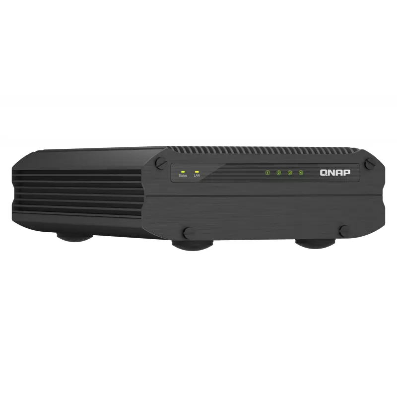 QNAP TS-I410X NAS Tornis Intel Atom® x6425E 8 GB 0 TB QNAP QTS Melns