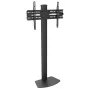 Grīdas TV stiprinājums TECHLY ICA-TR27 32–55 collu (81,3–139,7 cm), VESA 100x100–600x400, slīpums -15–0°, maks. slodze 40 kg, melns
