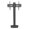 Grīdas TV stiprinājums TECHLY ICA-TR27 32–55 collu (81,3–139,7 cm), VESA 100x100–600x400, slīpums -15–0°, maks. slodze 40 kg, melns