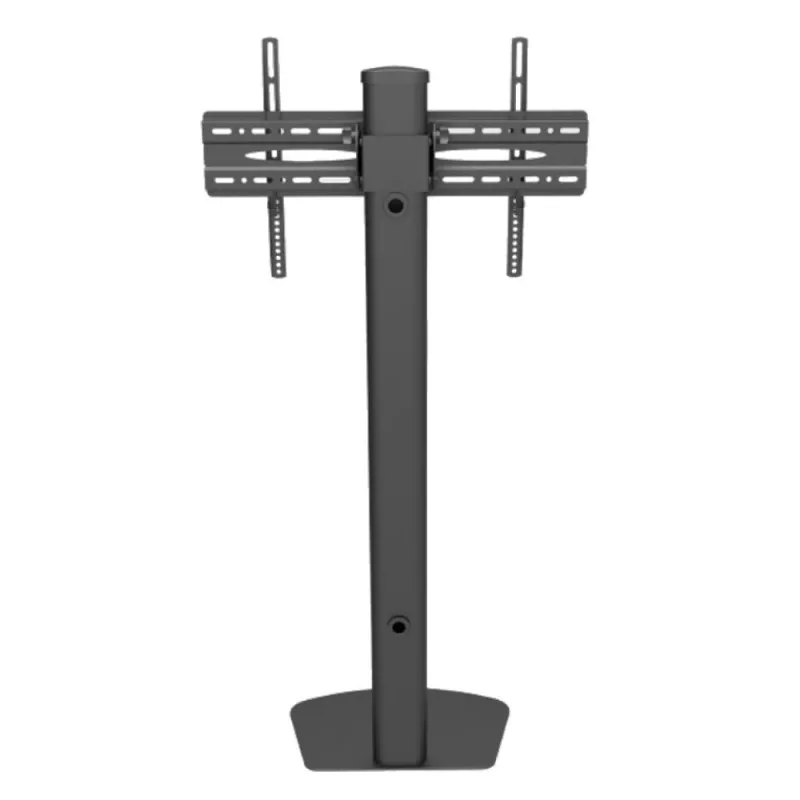 Grīdas TV stiprinājums TECHLY ICA-TR27 32–55 collu (81,3–139,7 cm), VESA 100x100–600x400, slīpums -15–0°, maks. slodze 40 kg, melns