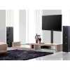 Grīdas TV stiprinājums TECHLY ICA-TR27 32–55 collu (81,3–139,7 cm), VESA 100x100–600x400, slīpums -15–0°, maks. slodze 40 kg, melns