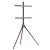 Grīdas TV stiprinājums TECHLY ICA-TR18SAM 45 collu–65 collu (114,3–165,1 cm) televizoriem, VESA 200x200–600x400, kravnesība 32 kg, riekstkoka krāsā