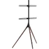 Grīdas TV stiprinājums TECHLY ICA-TR18SAM 45 collu–65 collu (114,3–165,1 cm) televizoriem, VESA 200x200–600x400, kravnesība 32 kg, riekstkoka krāsā
