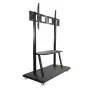 Pārnēsājams uz grīdas novietojams statīvs TECHLY Signage Display Mount ICA-TR31 ekrāniem no 55 collām līdz 120 collām, VESA 1200x600, maksimālā slodze 150 kg, melns
