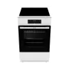 Gorenje GEIT5C60WPG brīvi stāvošs elektriskais plīts ar indukcijas zonu, balts