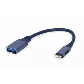 GEMBIRD USB 3.0 OTG Type-C uz USB Type-A kabelis (CM/AF), kosmosa pelēks