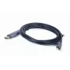 Gembird CC-USB3C-DPF-01-6 video kabeļa adapteris 1.8 m USB Type-C DisplayPort