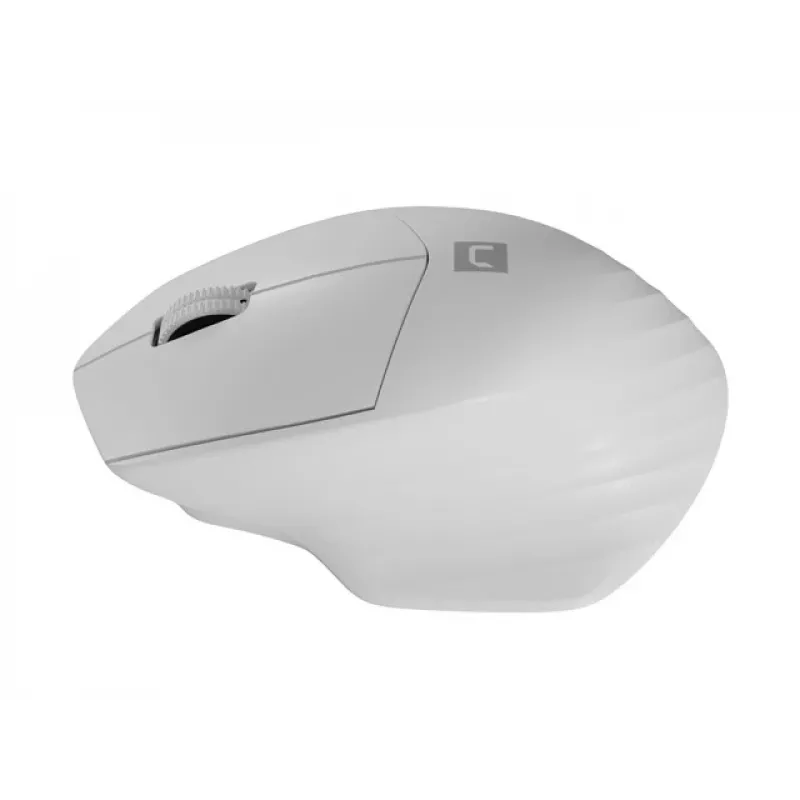 Bezvadu Bluetooth optiskā pele NATEC Siskin 2 — 1600 DPI, Bluetooth 5.0, labā roka, balta