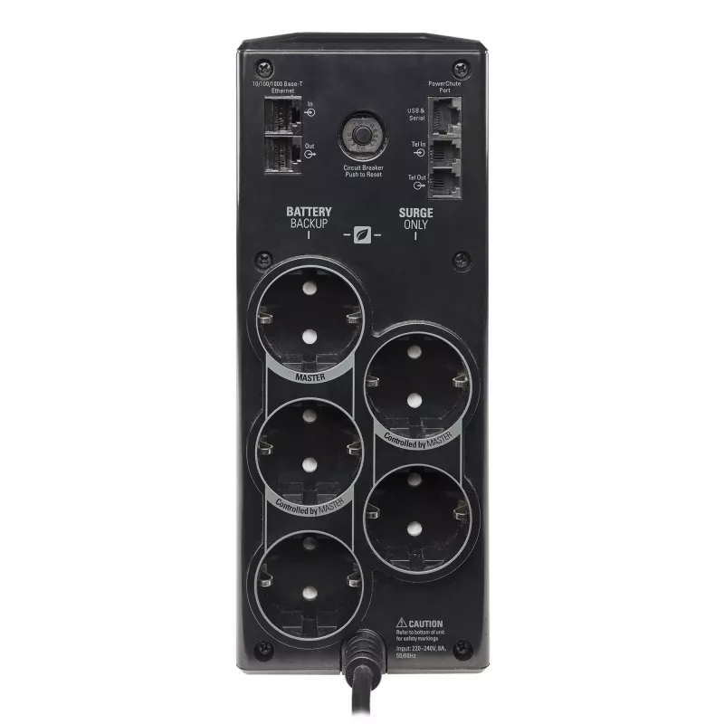 APC Back-UPS PRO BR900G-GR - 900VA, 5x Schuko kontaktligzda, USB, Line-Interactive, 0,9 kVA, 540 W, 156 V, 300 V, 50/60 Hz