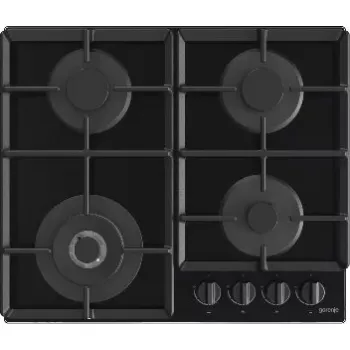 Gorenje GTW641EB plīts virsma melna Iebūvējama 60 cm Gāzes 4 zonas