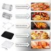 Karstā gaisa fritieris krāsns Adler AD 6309 13 L 2500 W Melns/Sudraba, skārienjutīga vadība, rotisserie