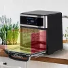 Karstā gaisa fritieris krāsns Adler AD 6309 13 L 2500 W Melns/Sudraba, skārienjutīga vadība, rotisserie