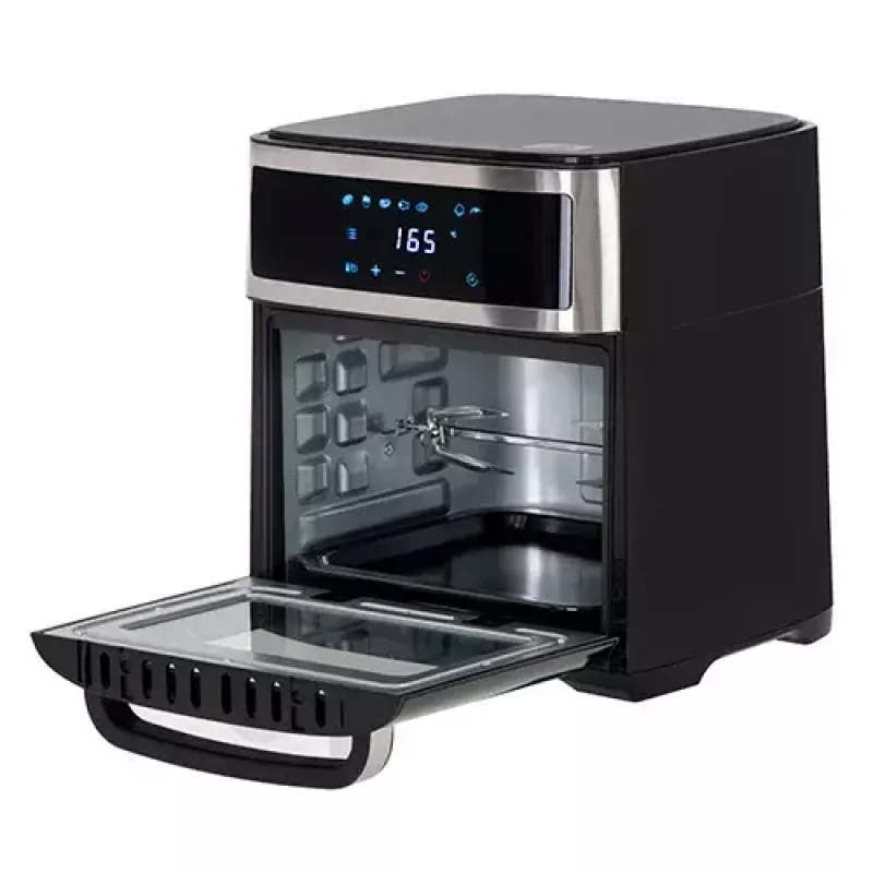 Karstā gaisa fritieris krāsns Adler AD 6309 13 L 2500 W Melns/Sudraba, skārienjutīga vadība, rotisserie