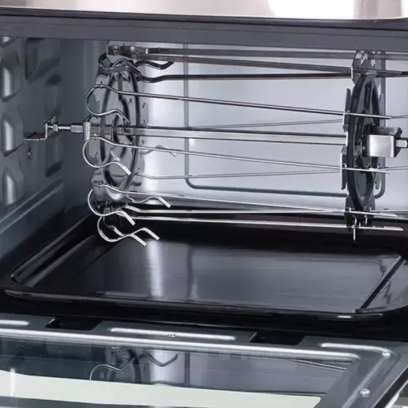 Karstā gaisa fritieris krāsns Adler AD 6309 13 L 2500 W Melns/Sudraba, skārienjutīga vadība, rotisserie