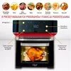 Karstā gaisa fritieris krāsns Adler AD 6309 13 L 2500 W Melns/Sudraba, skārienjutīga vadība, rotisserie