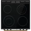 Gorenje GECS6B71CLB Brīvi stāvoša plīts Elektriskā keramikas plīts virsma Melna