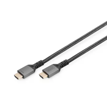 DIGITUS 8K PREMIUM HDMI 2.1 savienojuma kabelis, apzeltīts, atbalsta 8K/60Hz 1m