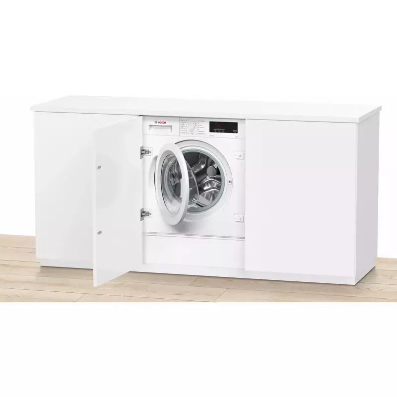 Bosch Serie 6 WIW24342EU veļas mašīna, priekšējā ielāde, 8 kg, 1200 apgr./min, balta