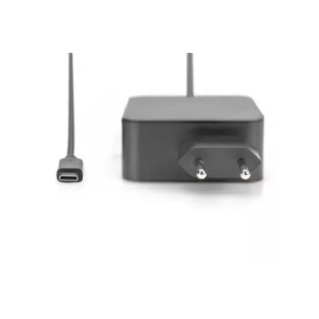 Pieslēgvietas lādētājs USB-C Digitus DA-10071 65W Iekštelpu Maiņstrāvas Melns