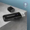 Card Reader Axagon CRE-S2N USB 3.2 Gen 1 Type-A Melns