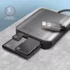 Axagon CRE-S3 ārējais USB-A 3.2 Gen 1 3 slotu & LUN SD/microSD/CF karšu lasītājs USB 3.2 Gen 1 (3.1 Gen 1) Type-A pelēks