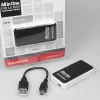 Axagon CRE-X1 ārējais 5 slotu atmiņas karšu lasītājs, CF, CF Type II, MMC, MMC Mobile, MMCmicro, MS Duo, MS PRO, Memory Stick (MS), MicroDrive, MicroSD...,