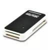 Axagon CRE-X1 ārējais 5 slotu atmiņas karšu lasītājs, CF, CF Type II, MMC, MMC Mobile, MMCmicro, MS Duo, MS PRO, Memory Stick (MS), MicroDrive, MicroSD...,