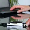 Axagon CRE-X1 ārējais 5 slotu atmiņas karšu lasītājs, CF, CF Type II, MMC, MMC Mobile, MMCmicro, MS Duo, MS PRO, Memory Stick (MS), MicroDrive, MicroSD...,